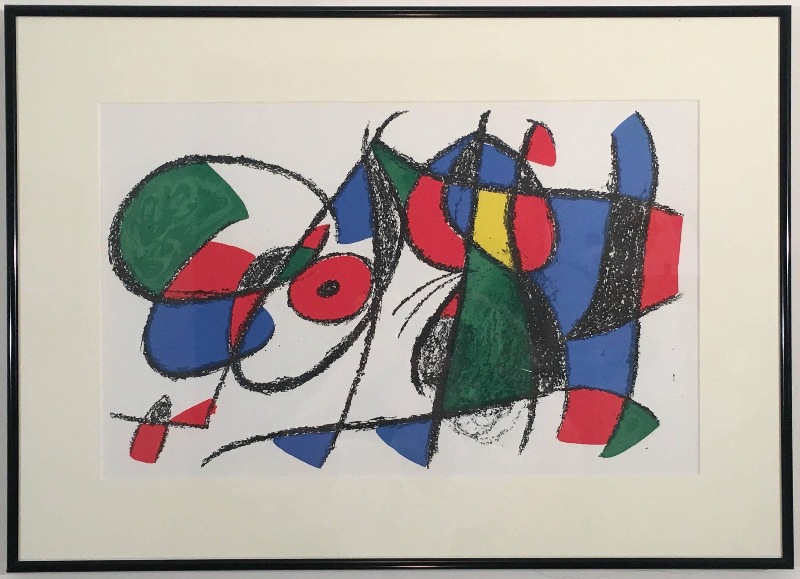 Joan Miró Abstract Print - Abstract VIII