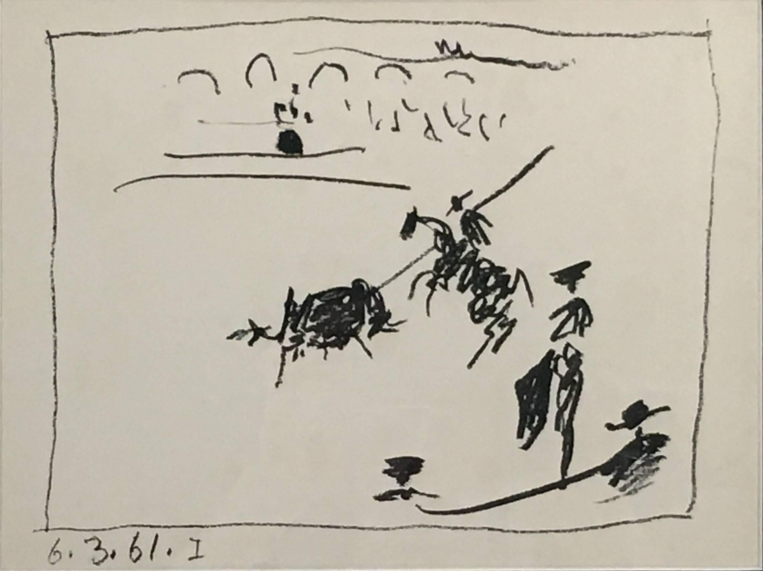 La Pique - Modern Print by Pablo Picasso