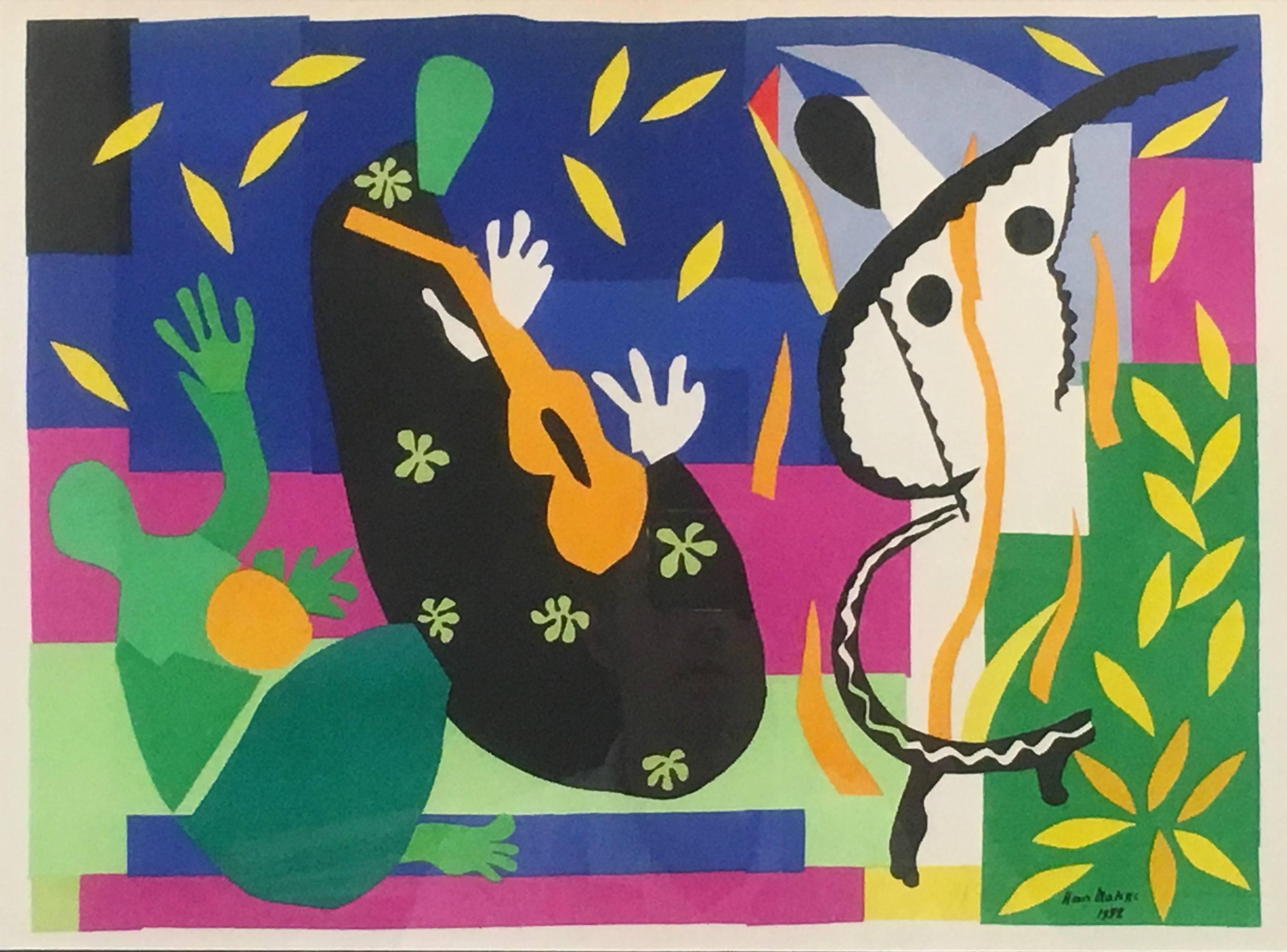 Tristesse du Roi - Modern Print by Henri Matisse