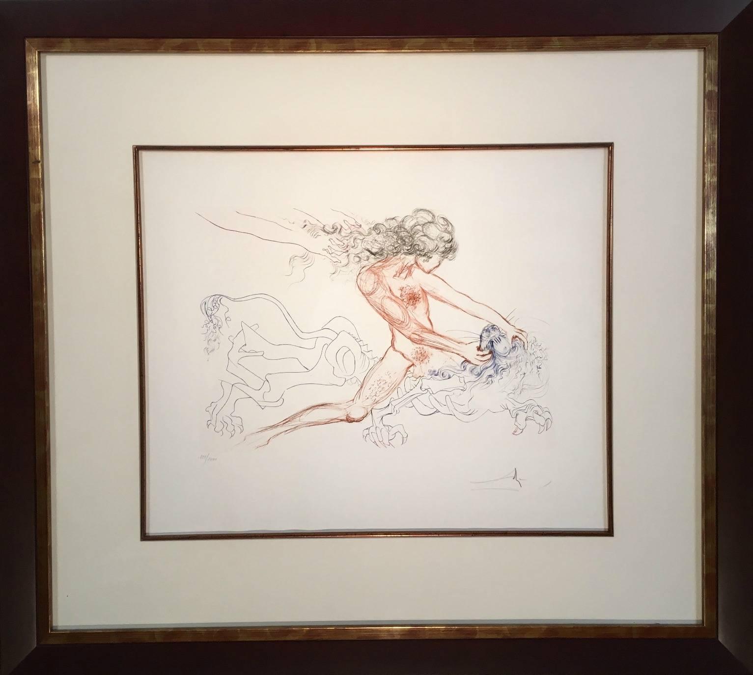 "Samson and Delilah" - Print by Salvador Dalí