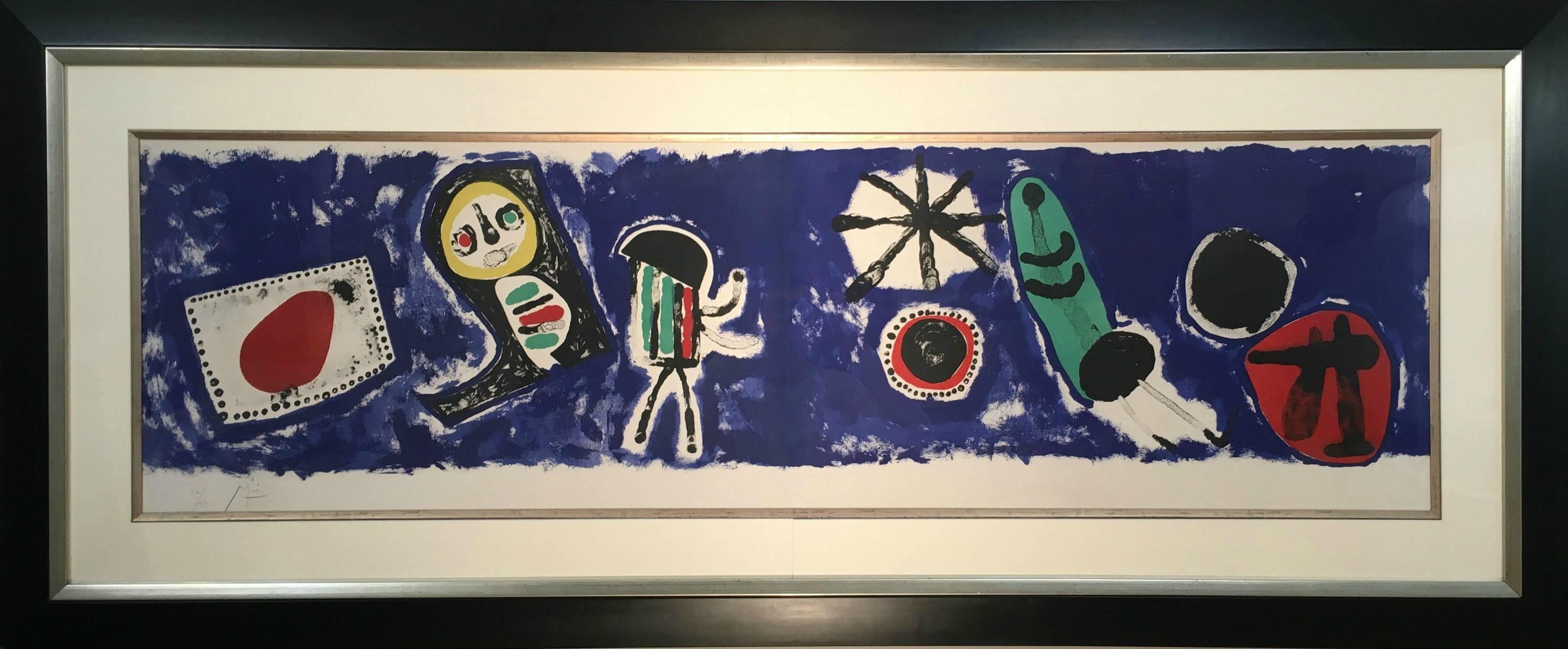 "Nocturne" - Print by Joan Miró