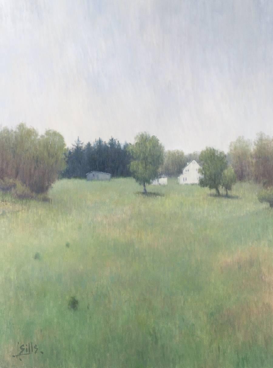 Easy Rain - Painting by John Sills