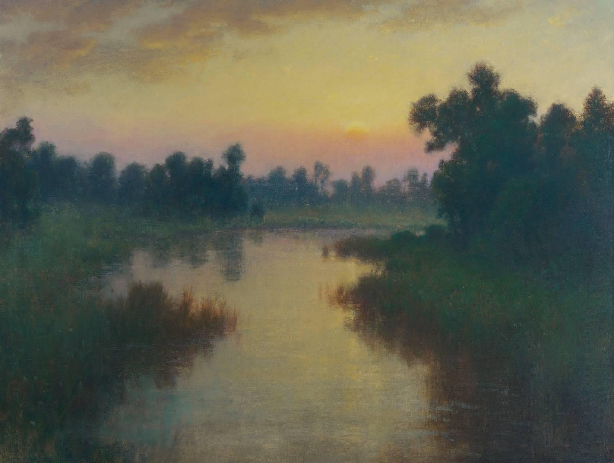 John Sills Landscape Painting - Sleepy Dawn