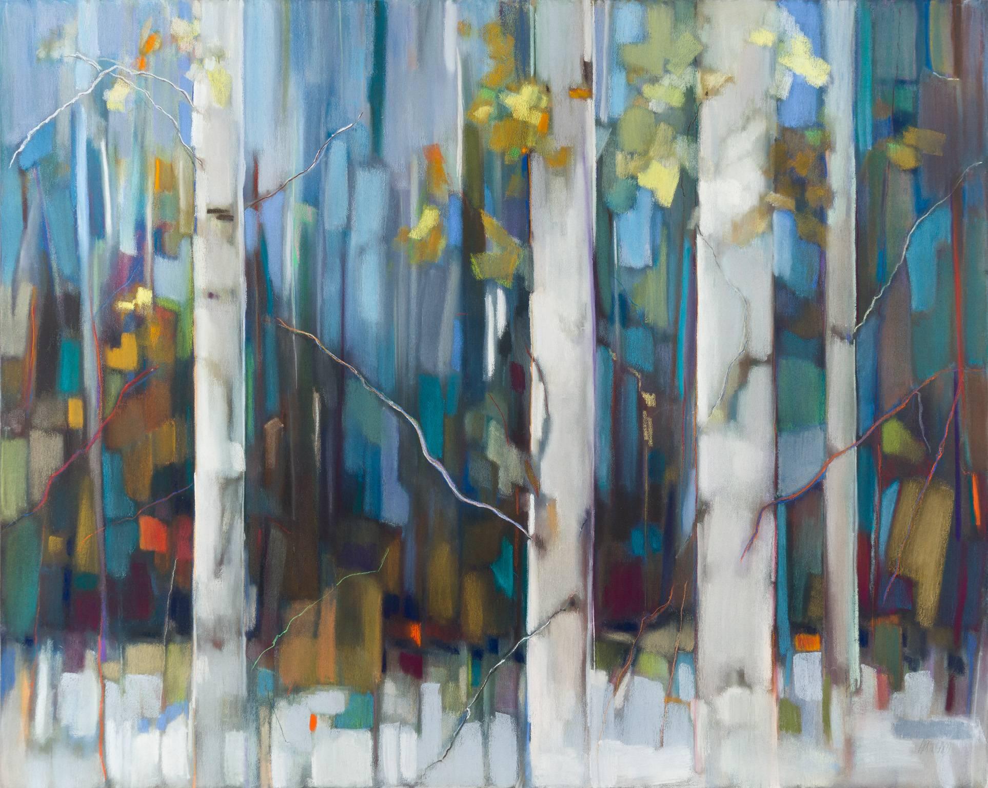 Alice Pritchard Landscape Painting - Aspen Walk