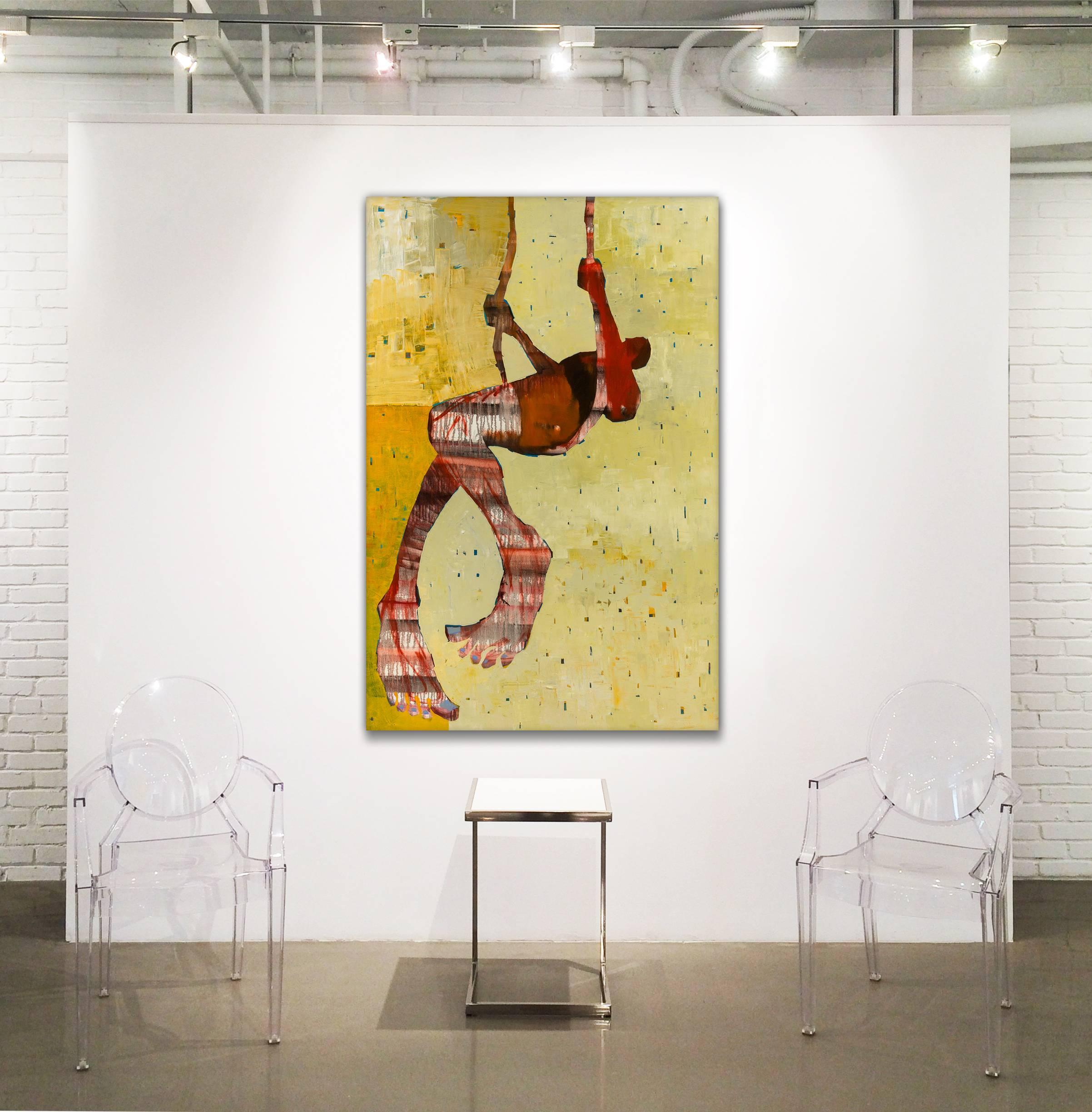 Swinger - Painting by Sherri Belassen