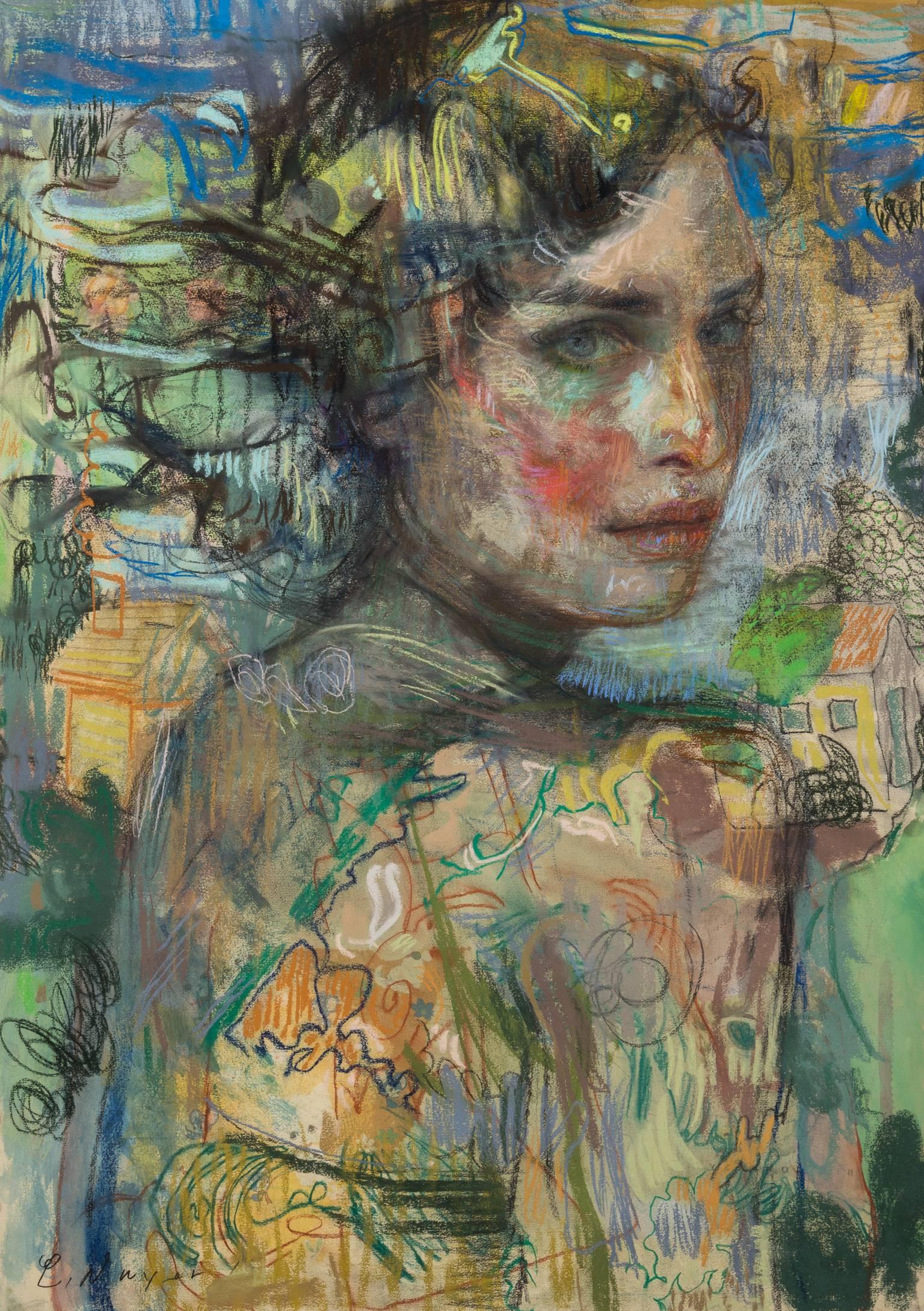 Charles Dwyer Figurative Art - Garden Party