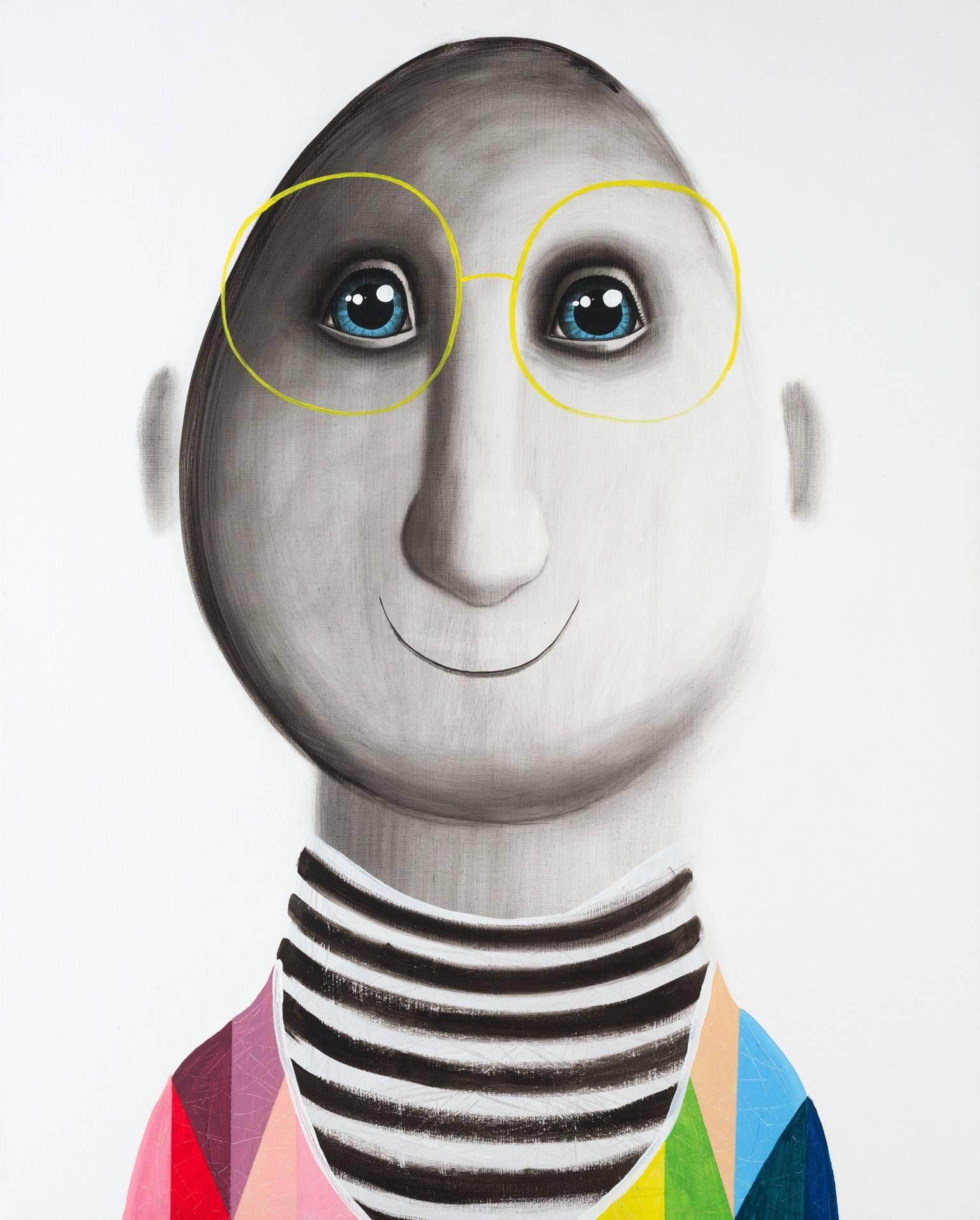 Ezra – Painting von Raphaelle Seguin