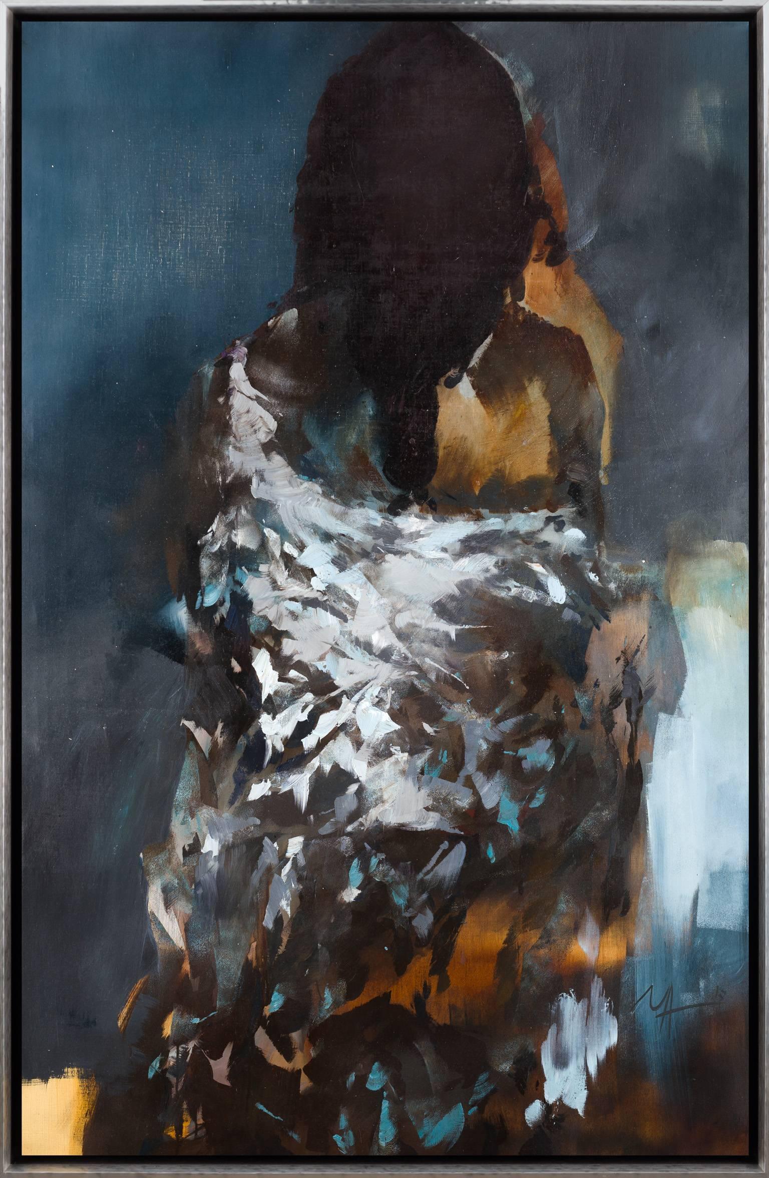 Alina Maksimenko Abstract Painting - In The Shade III
