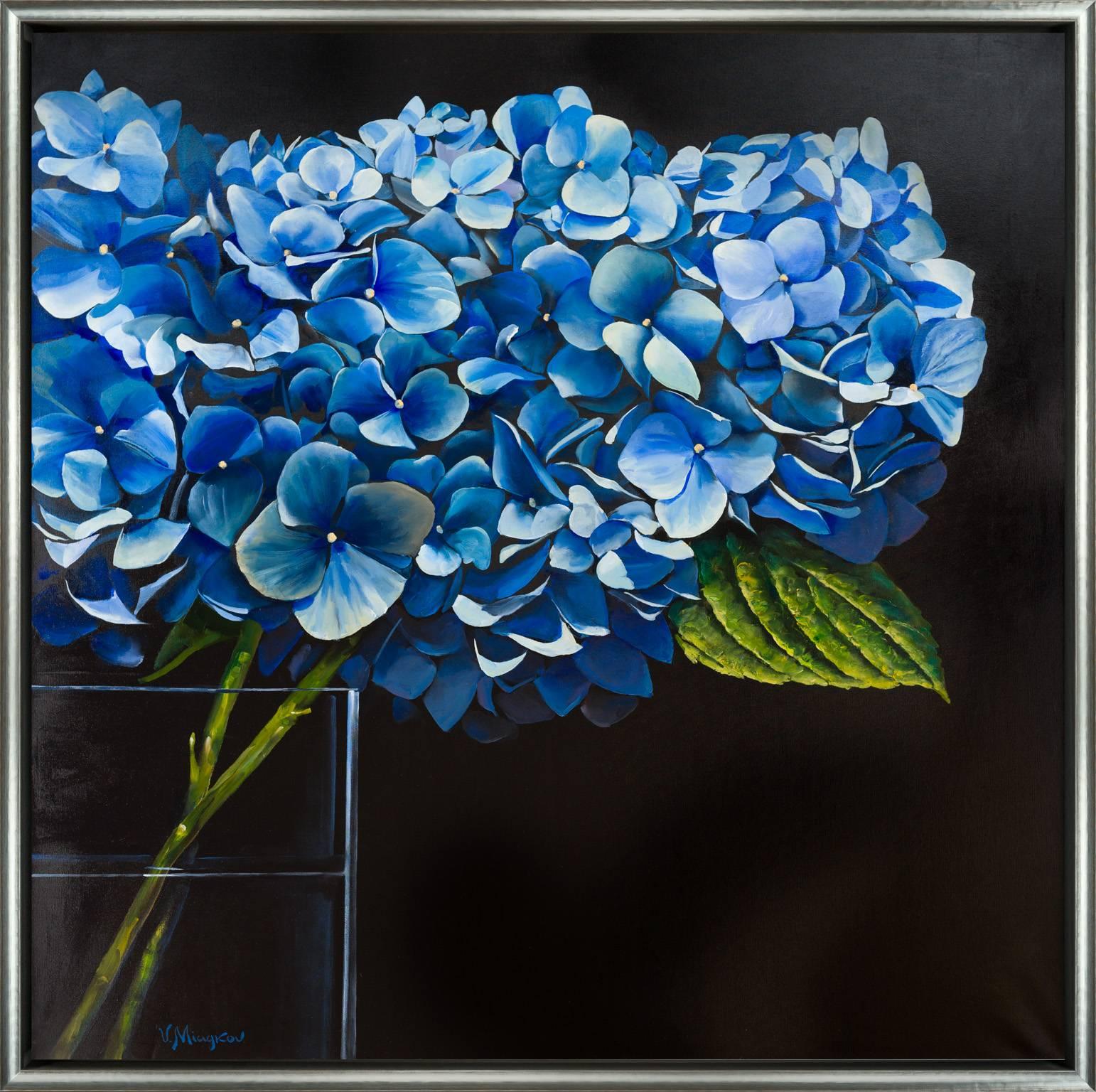 Still-Life Painting Vitali Miagkov - Études céruléennes