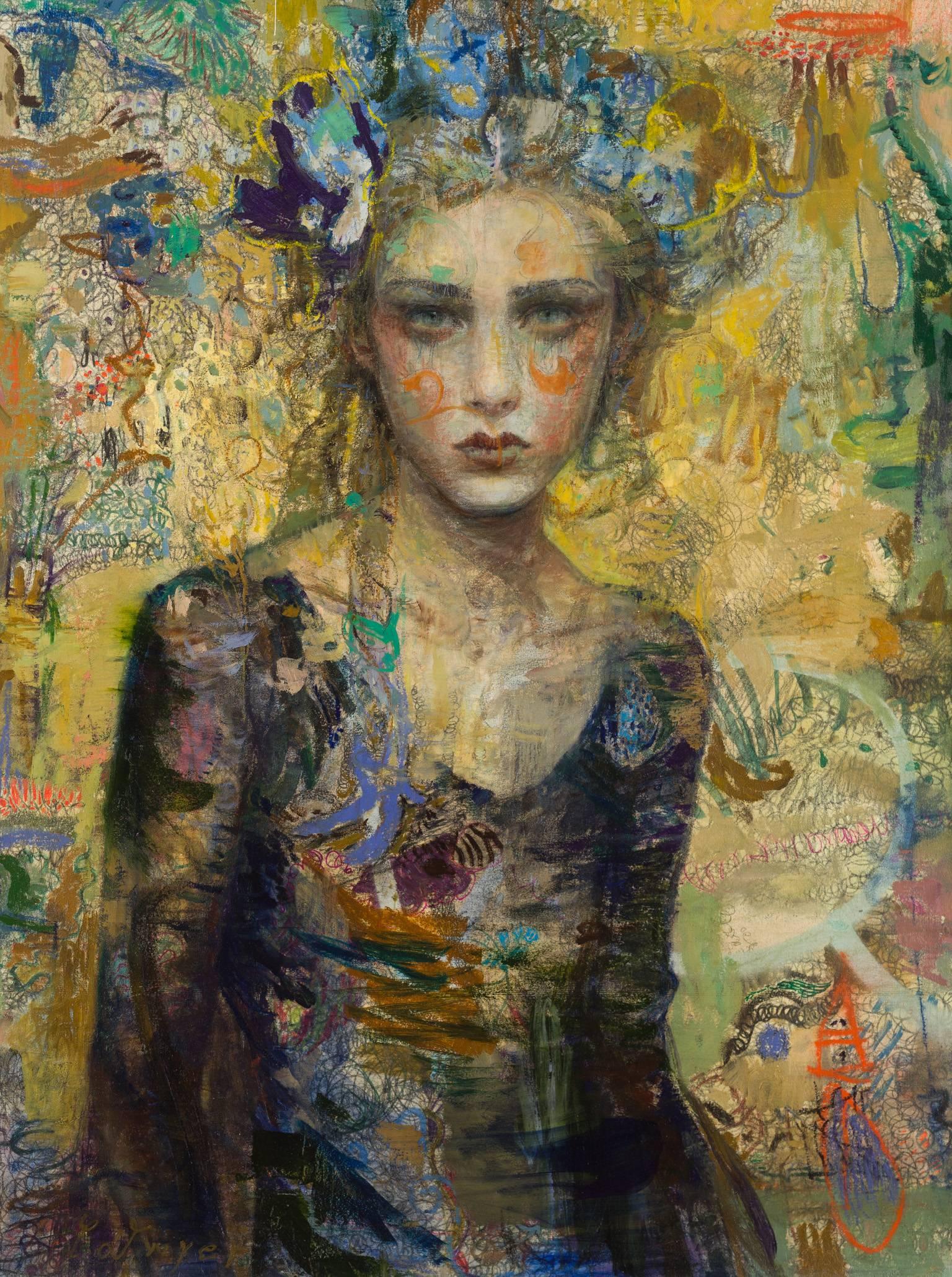 Charles Dwyer Portrait Painting - Ophelia
