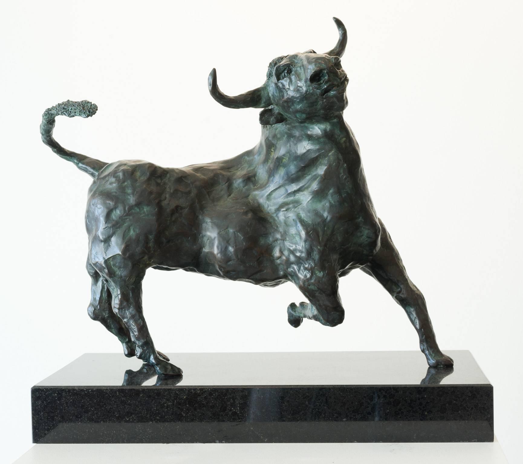 Don Wilks Figurative Sculpture - Bull