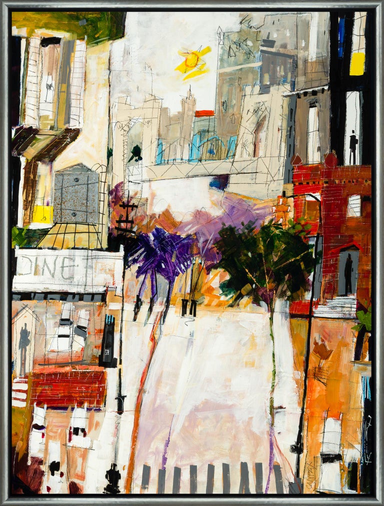 Dennis Campay - Voyager, Painting For Sale at 1stdibs