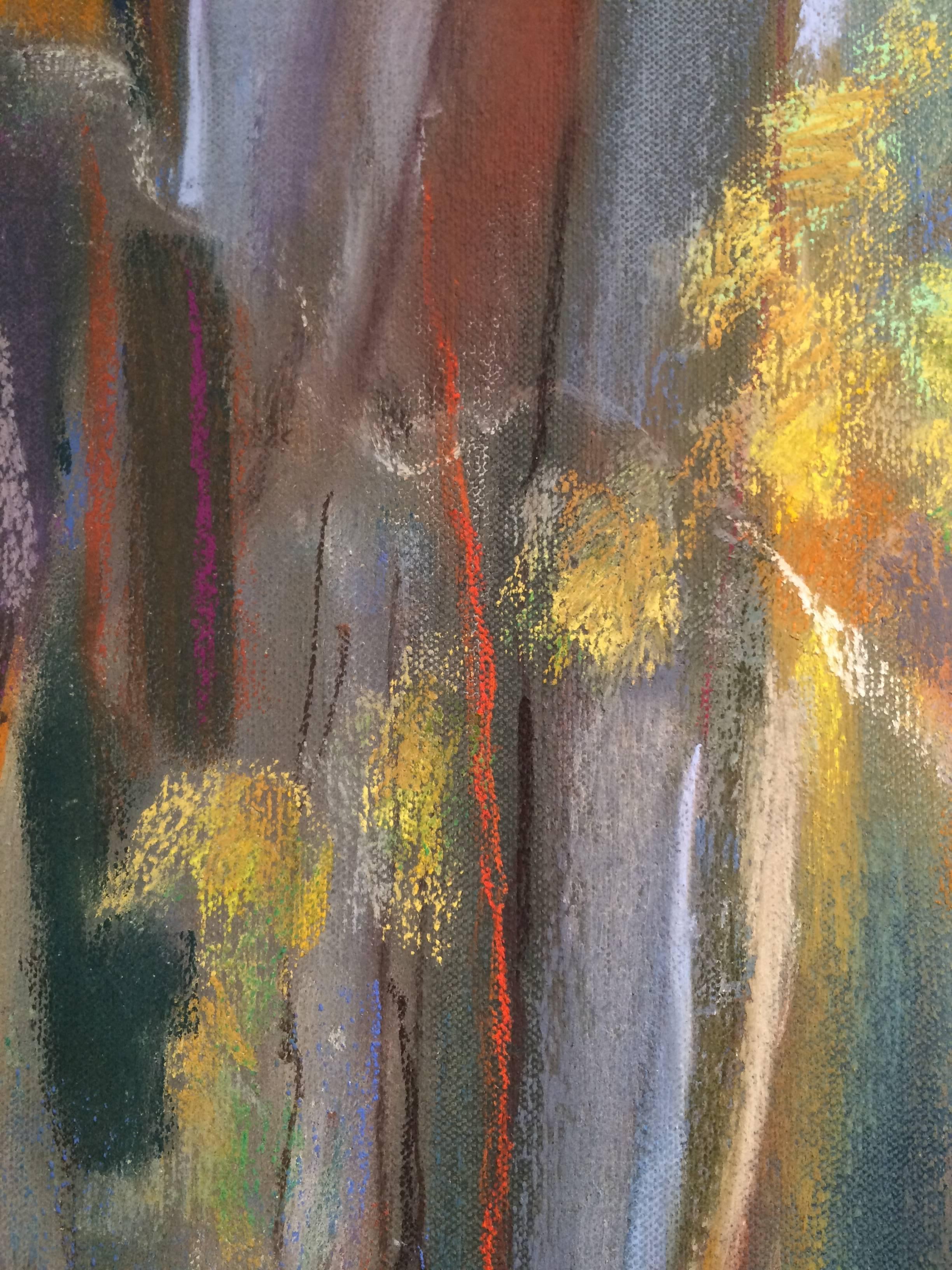 Into The Woods - Contemporary Painting by Alice Pritchard