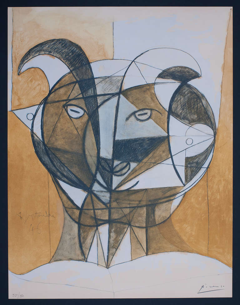 Pablo Picasso Figurative Print - Large Faun