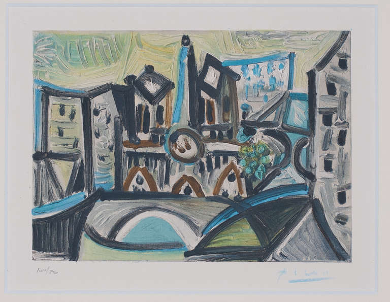 Pablo Picasso Landscape Print - Notre Dame I