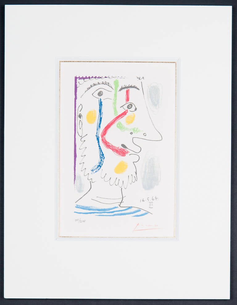 The Taste of Happiness 20.5.64 VIII - Print by Pablo Picasso