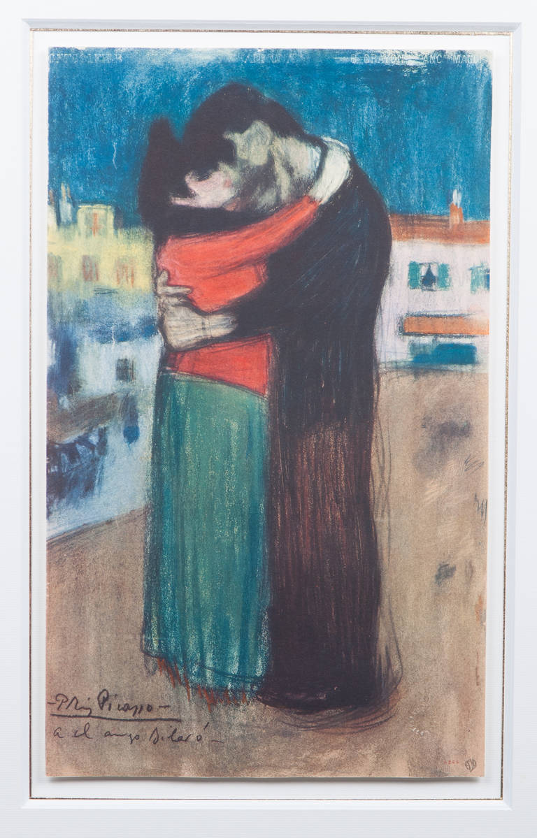Pablo Picasso Figurative Print - Les Amants (The Lovers) 1900