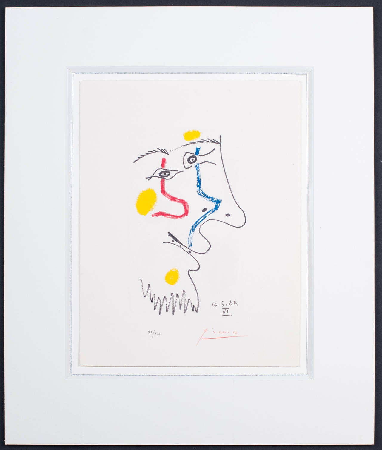 The Taste of Happiness 16.5.64 VI - Print by Pablo Picasso