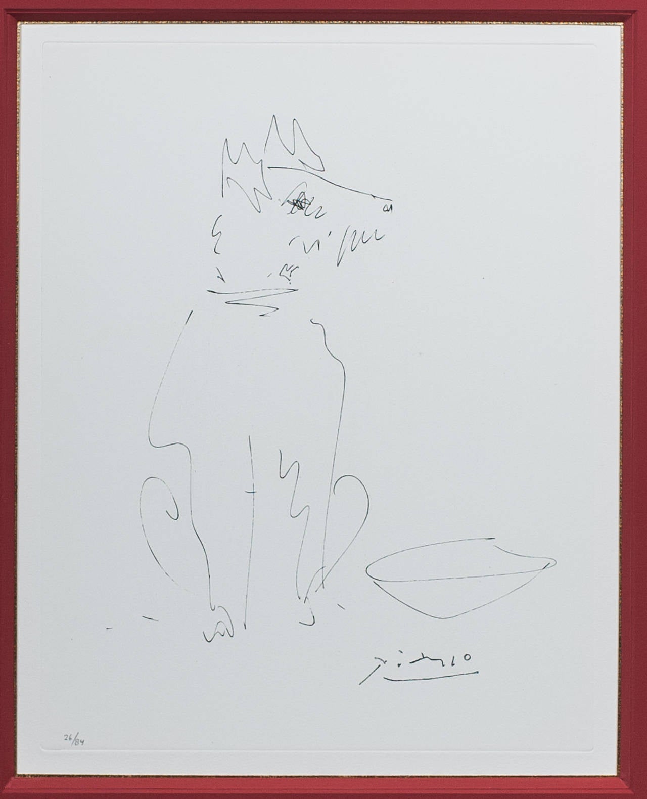 Dog - Print by Pablo Picasso