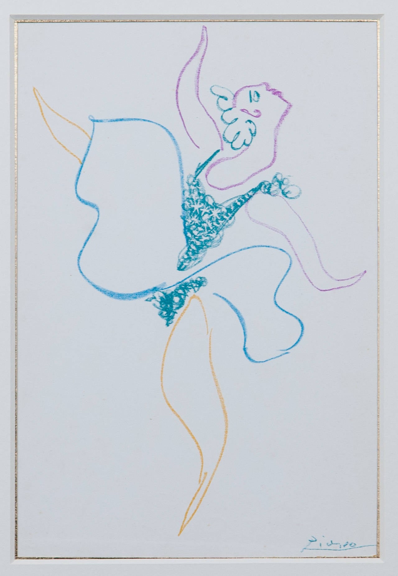 Pablo Picasso Figurative Print - Dancer