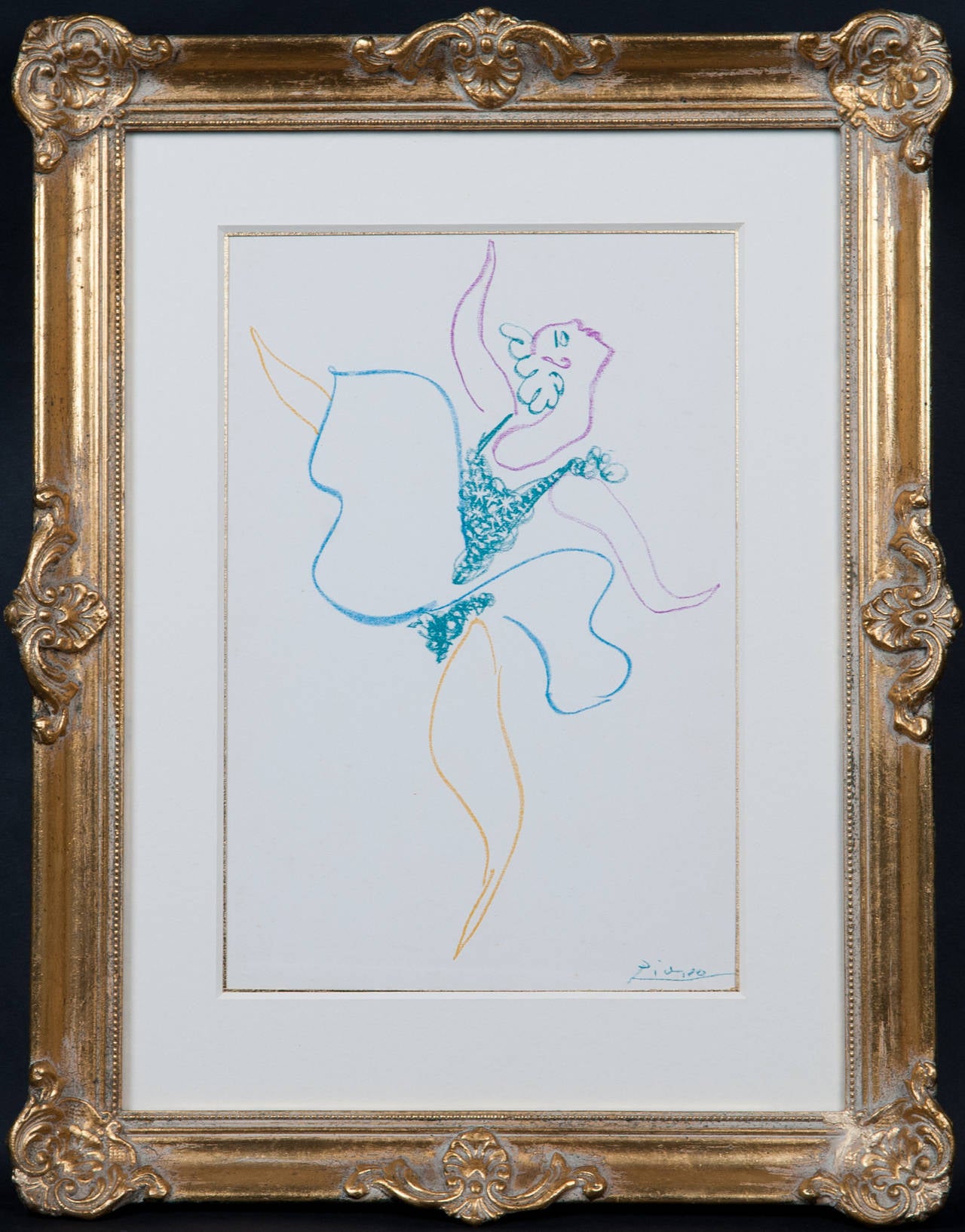 Dancer - Print by Pablo Picasso