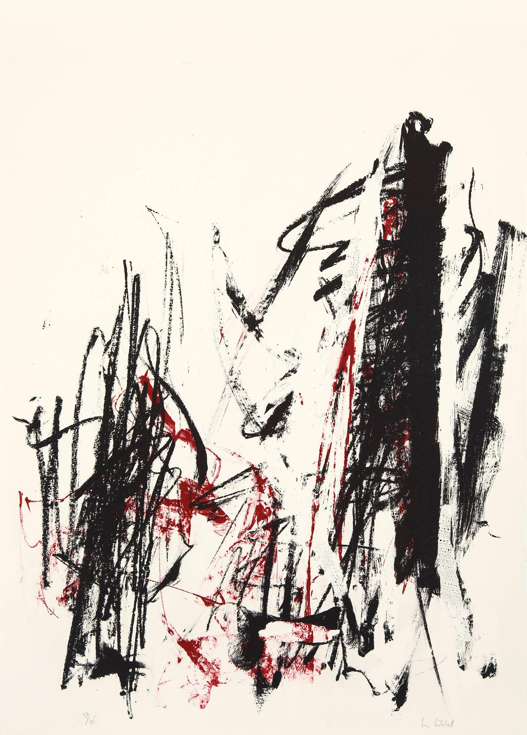 Joan Mitchell Abstract Print - Trees