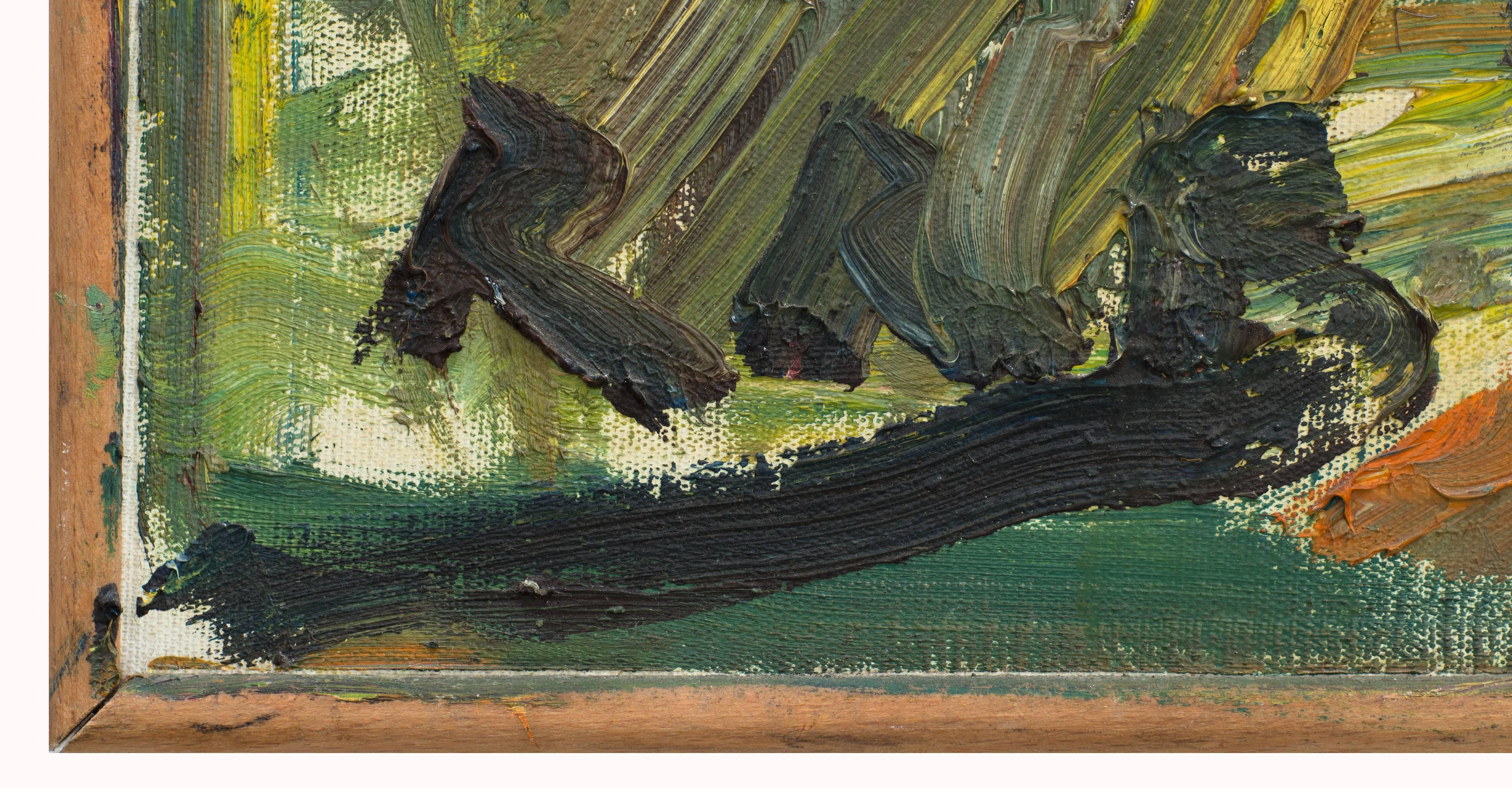 Jungle, 1960s - Painting by Rudolf Raimund Ballabene