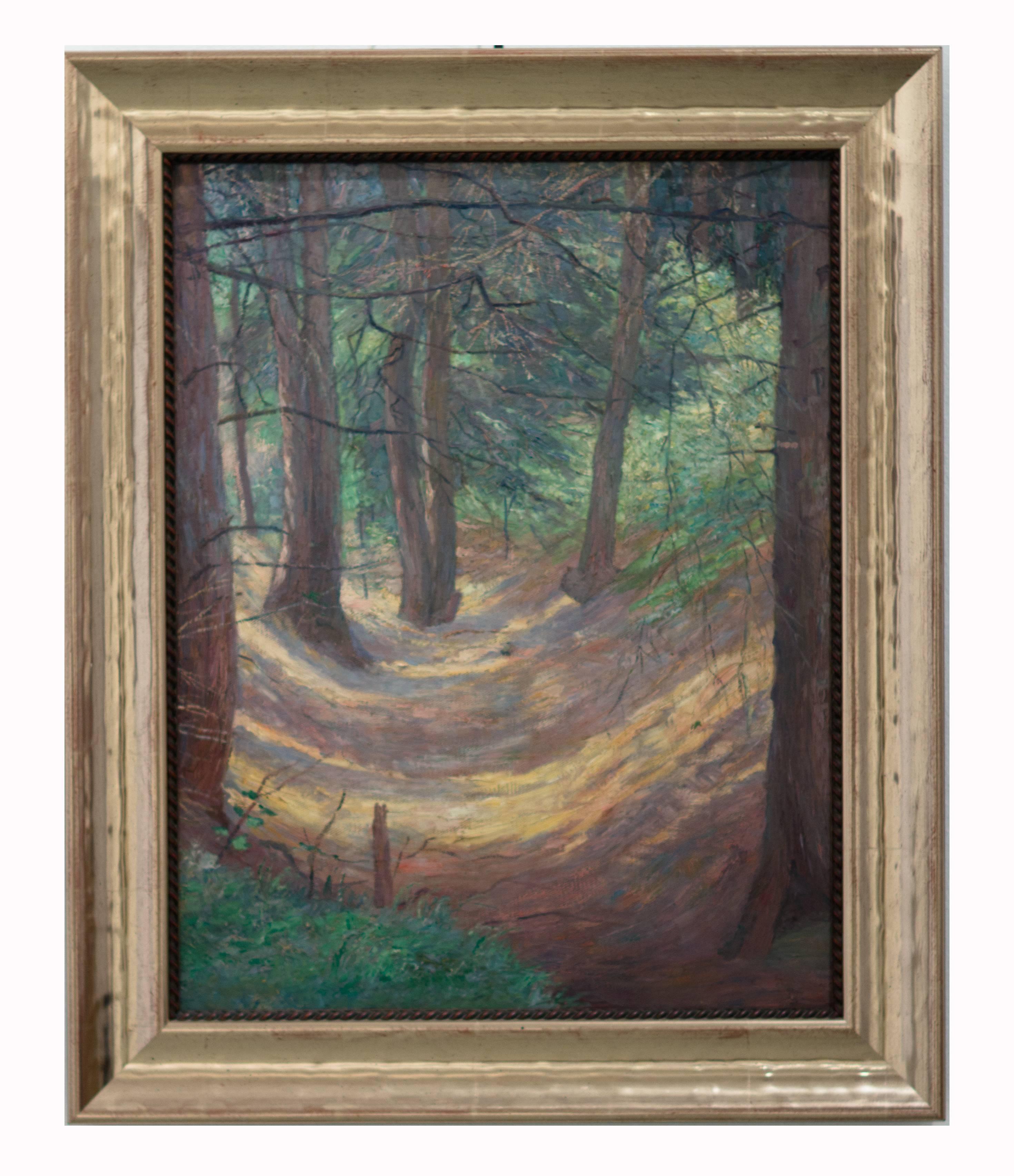 Friedrich König Landscape Painting - In the forest