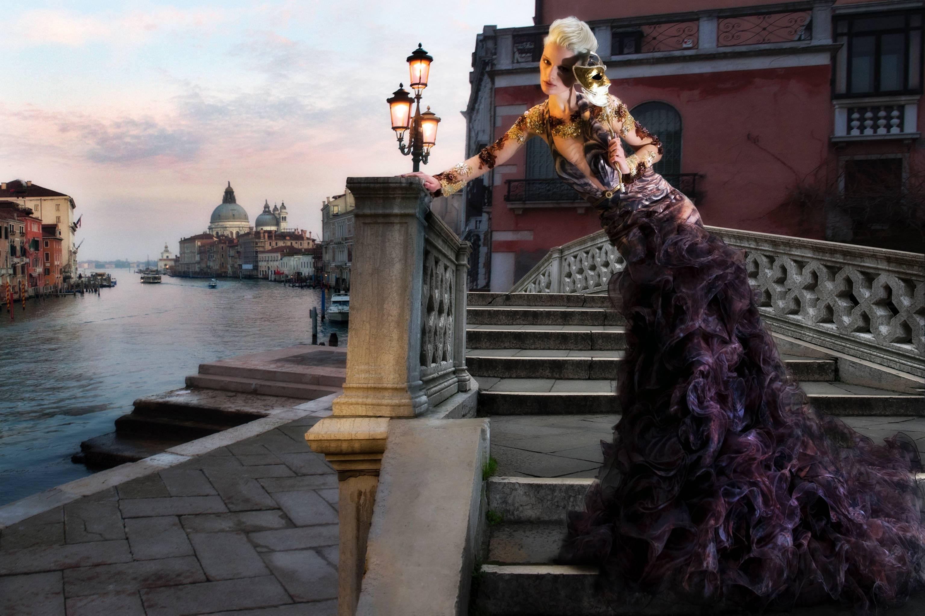 Hans Withoos Figurative Photograph - Venetian Mask