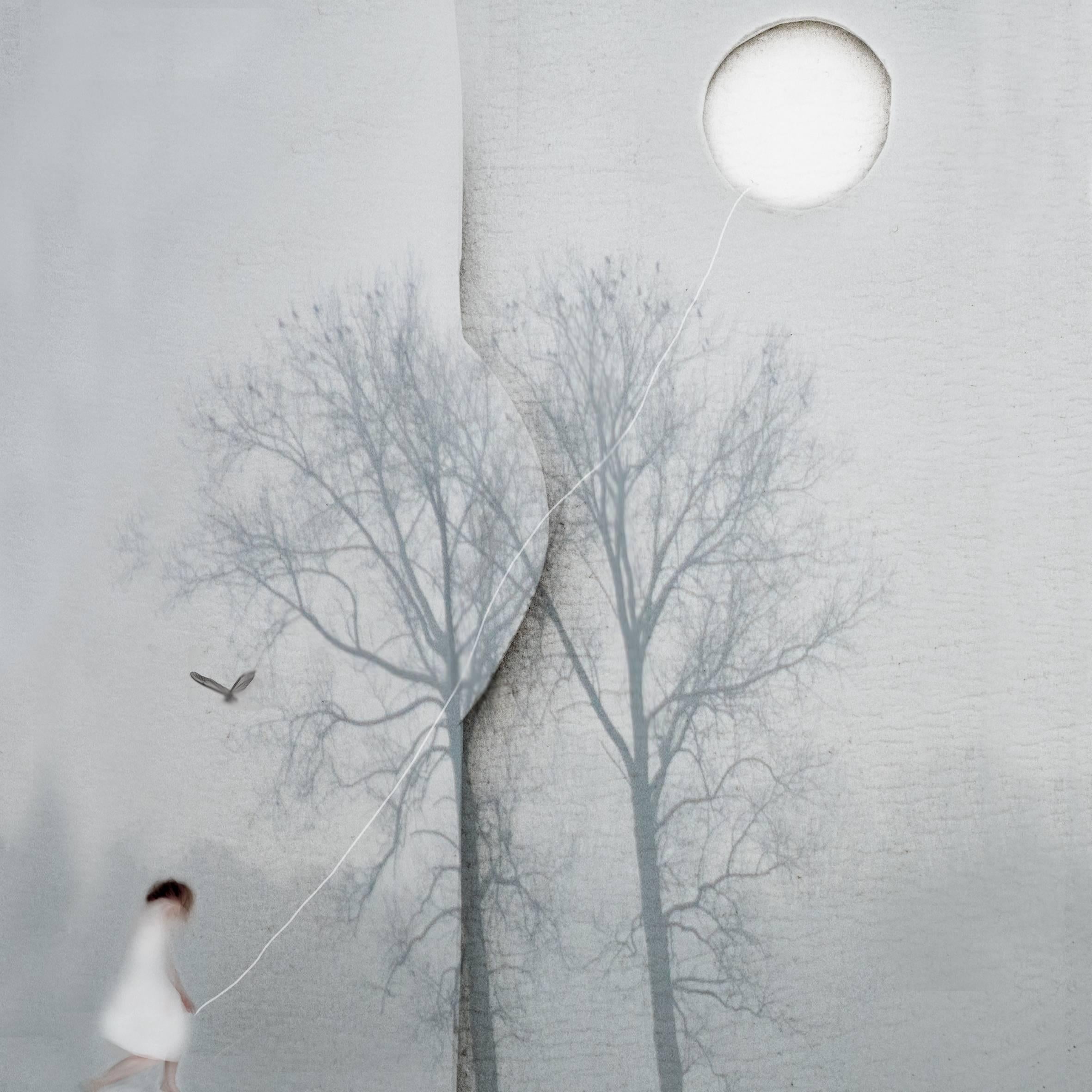 Mirjam Appelhof Color Photograph - Walking with the Moon