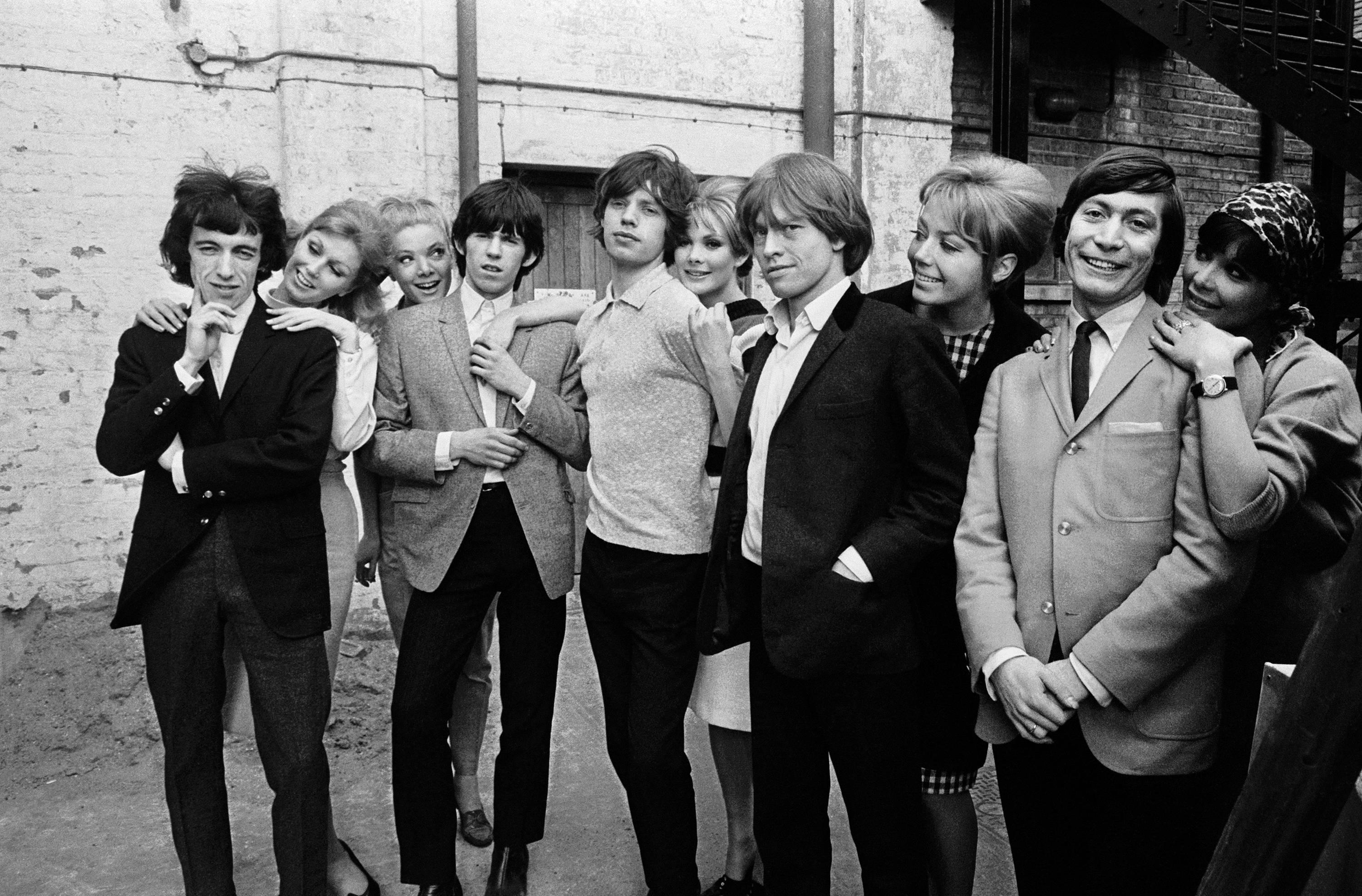 Terry O'Neill Black and White Photograph – The Rolling Stones, 1964