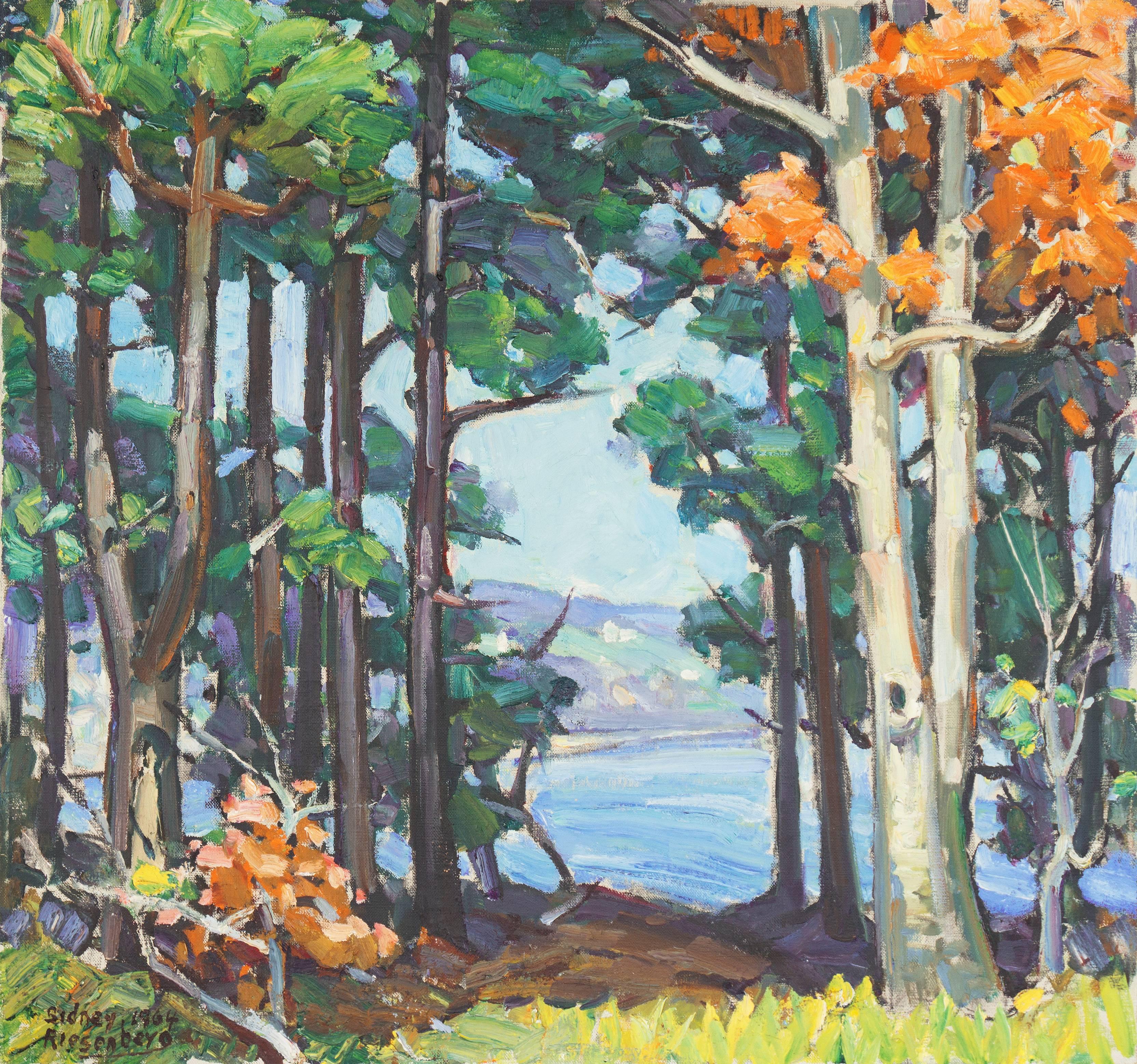 Sidney Harry Riesenberg Landscape Painting - Coastal Landscape