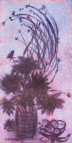 Large Still Life in Blue and Lilac
