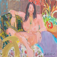 California Post-Impressionist 'Seated Nude'', Louvre, Académie Chaumière, LACMA