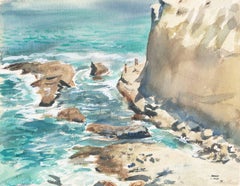 Vintage 'Pacific Coast', California Post-Impressionist, Modernism, San Francisco