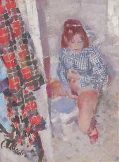 'Olischka (La Toilette)', German Post-Impressionist