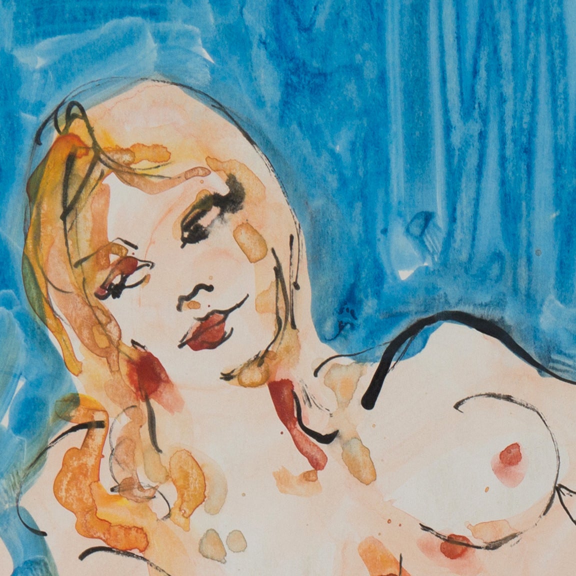 Desnudo reclinado
