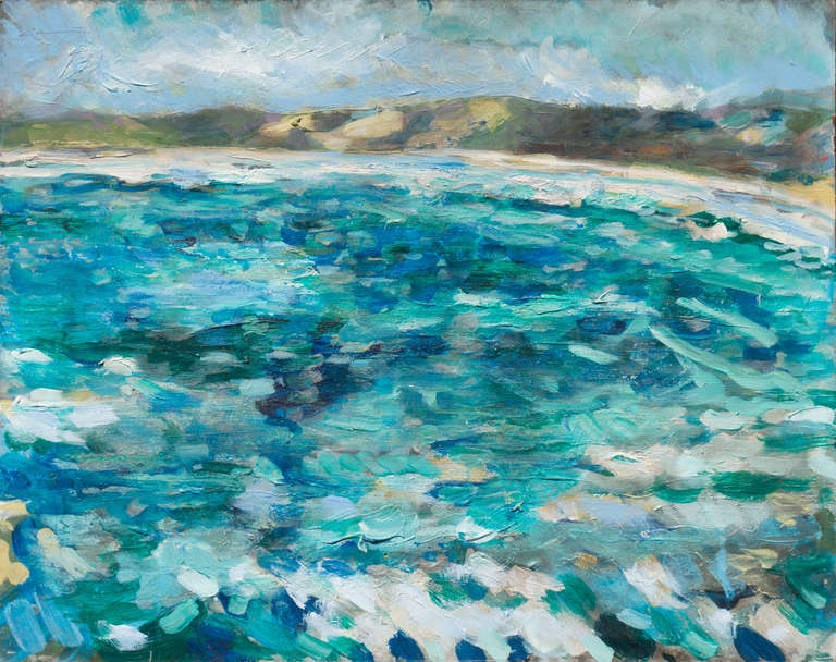 Robert Canete Landscape Painting - Monterey Bay