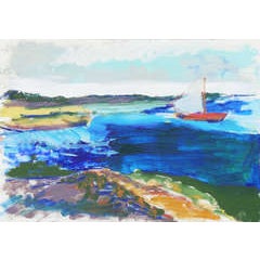 Sailing Boat off Monterey 9