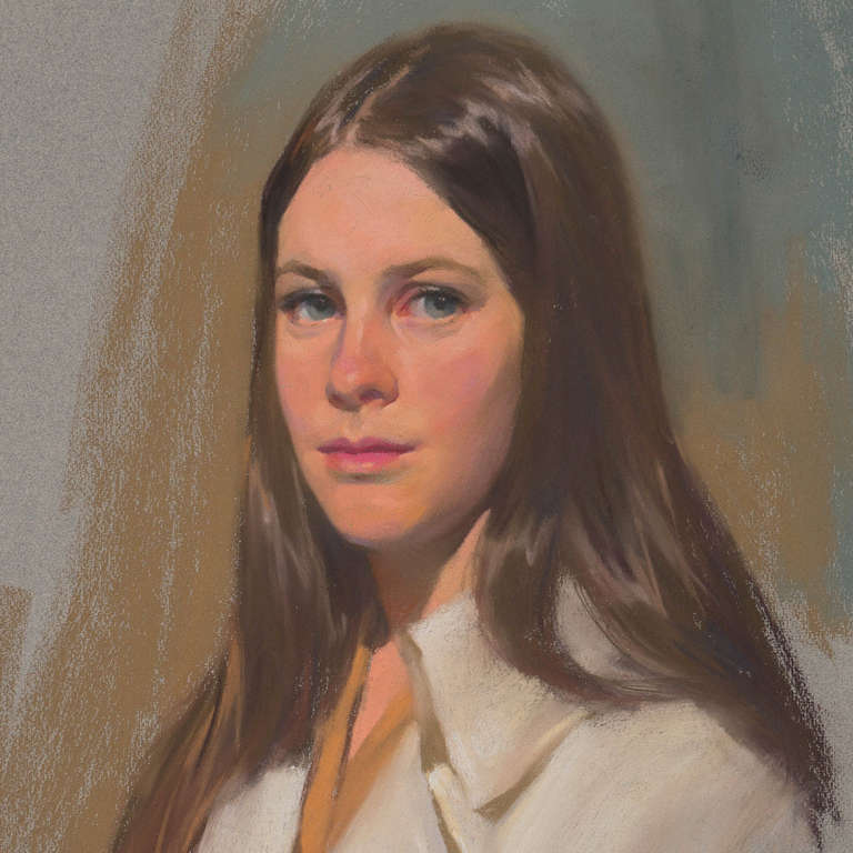 Study of a Young Woman - Art by Earl Moran