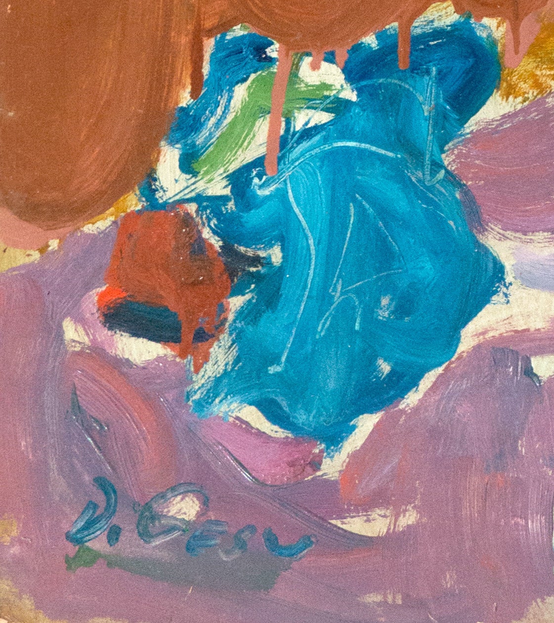 California Post-Impressionist 'Irises', Louvre, LACMA, SFAA, Académie Chaumière 1