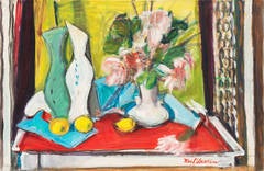 Still Life of Flowers and Lemons