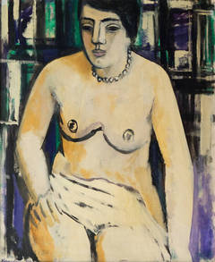 Nude Seated in Interior