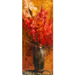 Gladioli in a Chinese Vase 7