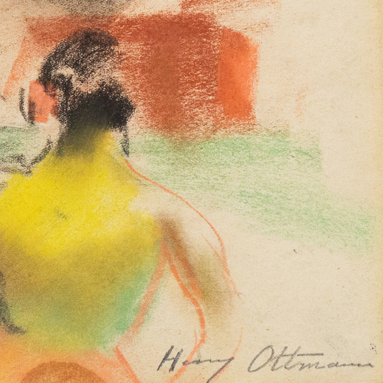 Under the Big Top - Post-Impressionist Art by Henri Ottmann