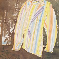 Aquarelle de l'École américaine « Tropical Breeze, Madagascar »