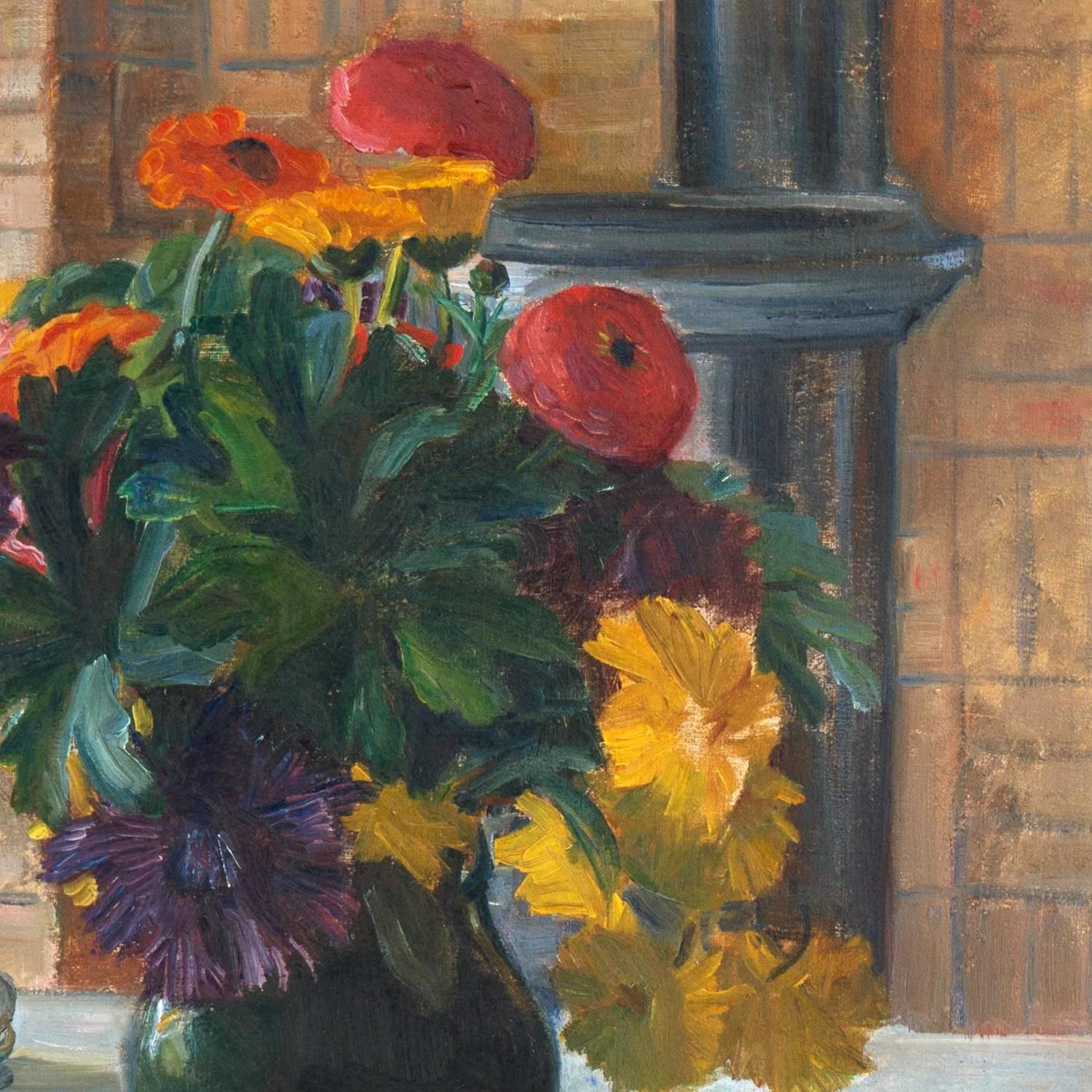 Troels Trier Still Life of Flowers at 1stdibs