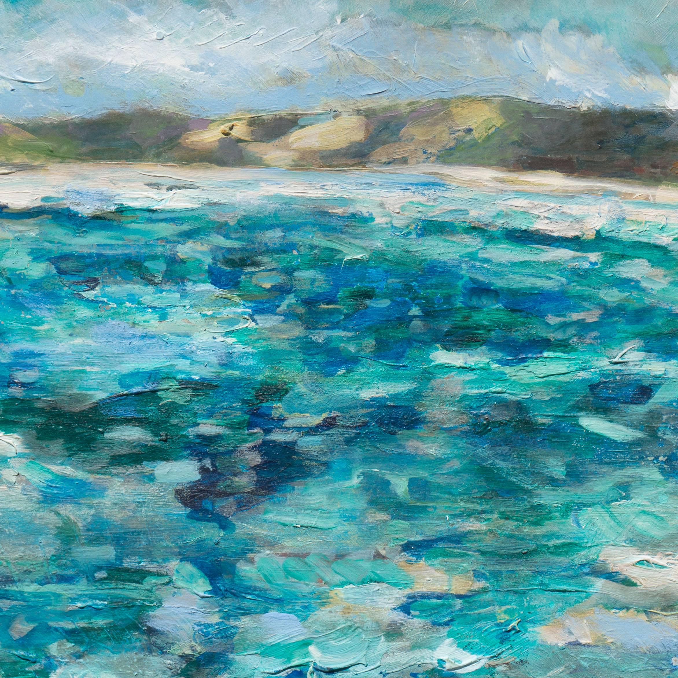 Monterey Bay - Painting by Robert Canete