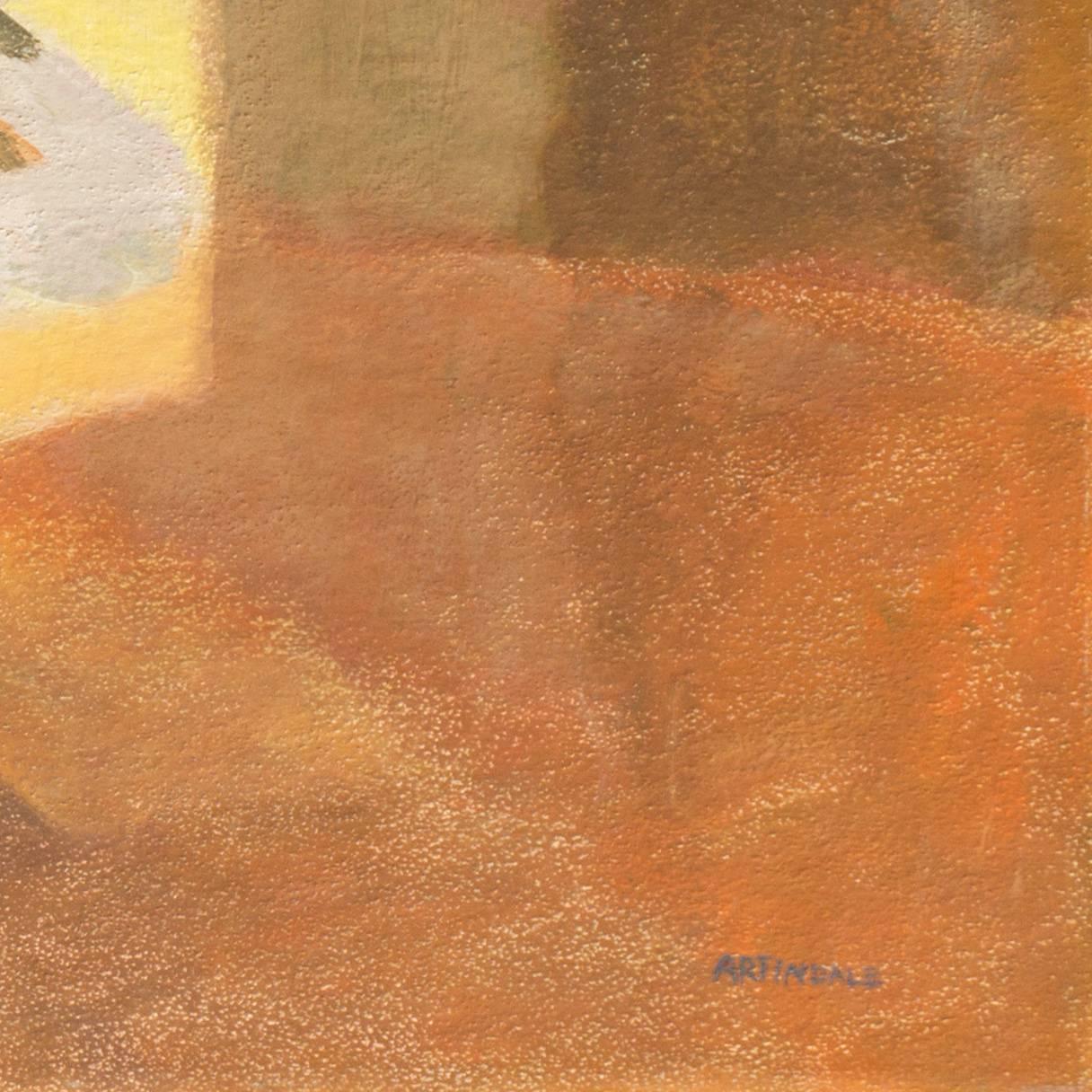 Still Life with Poppies - Painting by Bertha Artindale