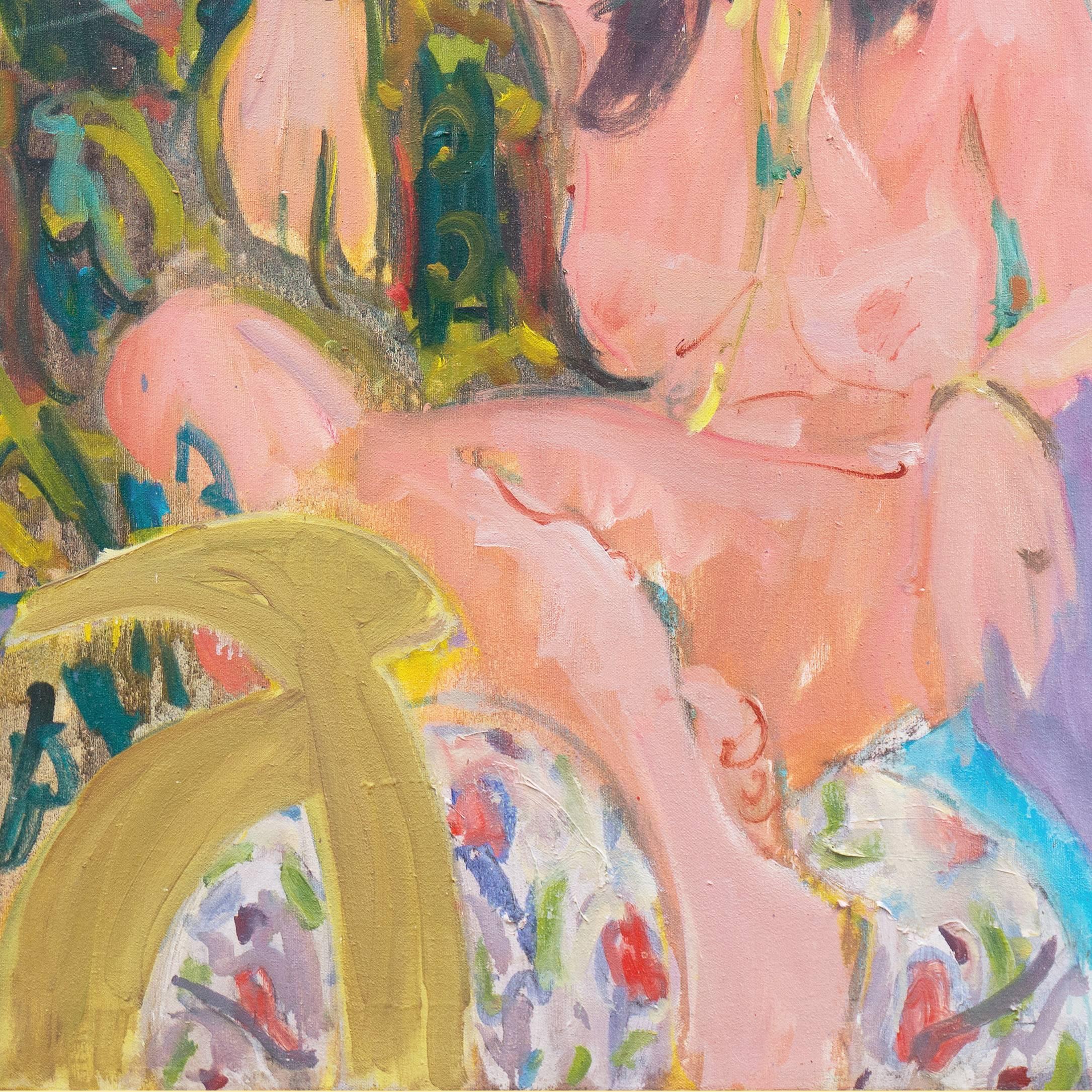California Post-Impressionist 'Seated Nude'', Louvre, Académie Chaumière, LACMA 2